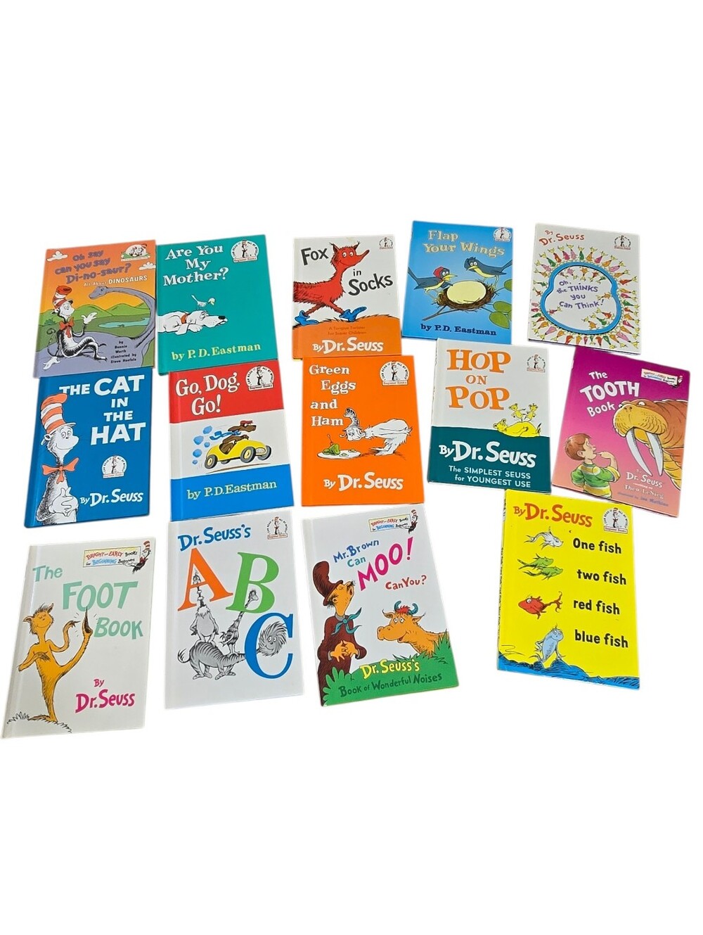 Dr. Seuss Bright Multi-Color Children's Book Collection